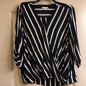 Maurice’s 2x wrap blouse
